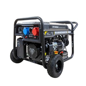HYUNDAI Strømaggregat 8000W 400V&230V 1-FAS el.start Bensin