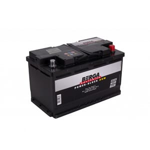 BERGA Power Block AGM 12V 80AH 800CCA (315/175/190mm)