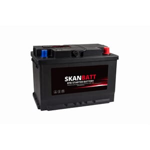 SKANBATT EFB Startbatteri 12V 65AH 640CCA (242x175x190mm) +H