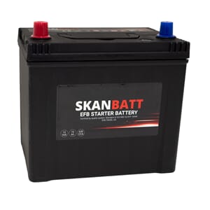 SKANBATT EFB Startbatteri 12V 73AH 630CCA (232x173x225mm) +V