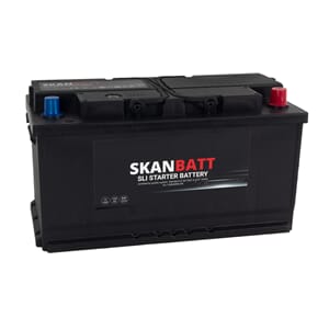 SKANBATT SLI Startbatteri 12V 105AH 840CCA (352x175x190mm)+H