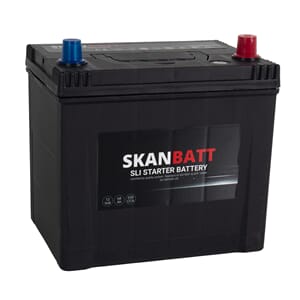 SKANBATT SLI Startbatteri 12V 68AH 550CCA (232x173x225mm) +H