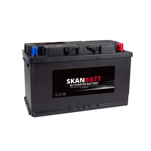 SKANBATT SLI Startbatteri 12V 80AH 800CCA (315x175x175mm) +H