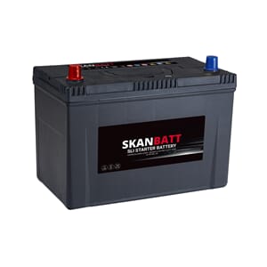 SKANBATT SLI Startbatteri 12V 95AH 740CCA (304x172x225mm) +V