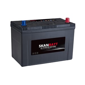SKANBATT SLI Startbatteri 12V 95AH 740CCA (304x172x225mm) +H