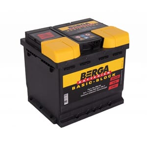 BERGA Basic Block 12V 52AH 470CCA (207/175/190mm)