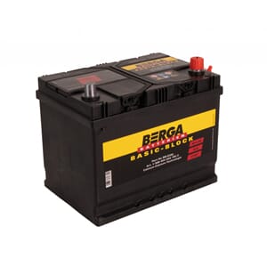 BERGA Basic Block 12V 68AH 550CCA (261/175/220mm)