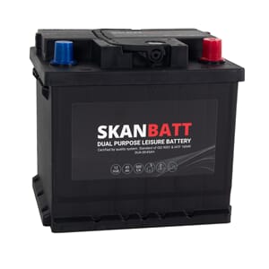 SKANBATT Dual Purpose 12V 45AH 370CCA (EN) (207x175x190mm)+H