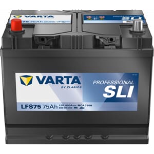 VARTA Fritidsbatteri 12V 75AH 600CCA +venstre LFS75 (812071)
