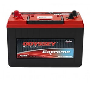 ODYSSEY AGM Batteri 12V 100AH 1150CCA (330x173x239mm) + V