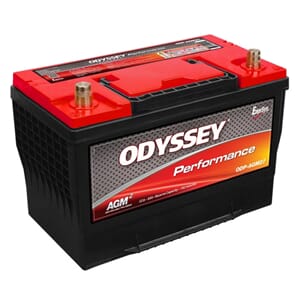 ODYSSEY ODP-AGM27 AGM Batteri 12V 85AH 850CCA  +venstre