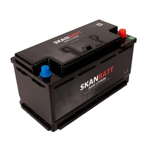 SKANBATT Base Lithium - 12V 150Ah 150A BMS BT/Heat/3 års gar