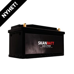 SKANBATT Base Lithium - 12V 150Ah 150A BMS - 3 Års garanti