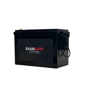 SKANBATT Base Lithium-12V 200Ah 200A BMS 3 Års garanti