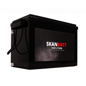 SKANBATT Base Lithium-12V 200Ah 200A BMS 3 Års garanti