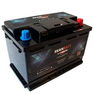 SKANBATT V2 Lithium HEAT Batteri 12V 100Ah 100A BMS - SMALL
