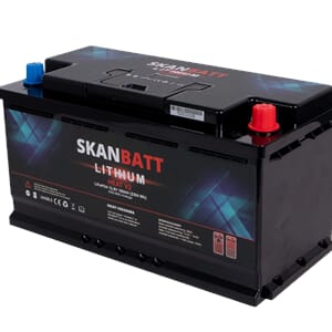SKANBATT V2 Lithium HEAT Batteri 12V 180AH 150A BMS - Bobil