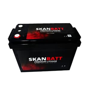 SKANBATT Prem Lithium - 12V 280Ah 200A BMS BT/Heat/8 års gar