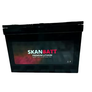 SKANBATT Prem Lithium - 24V 50Ah 50A BMS BT/Heat/8 års gar