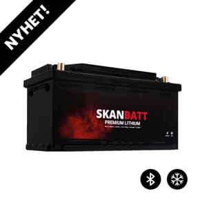 SKANBATT Prem Lithium - 12V 178Ah 160A BMS BT/Heat/8 års gar