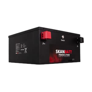 SKANBATT Prem Lithium - 12V 470Ah 200A BMS BT/Heat/8 års gar