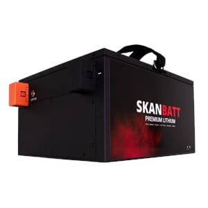 SKANBATT Prem Lithium - 12V 700Ah 250A BMS BT/Heat/8 års gar