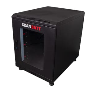 SKANBATT Kabinett/batteriskap  4 x Skanbatt Lithium 3U Rack