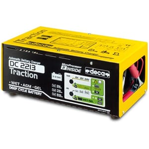 DECA Traksjonslader 6V/12V/24V 22A