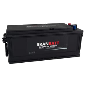 SKANBATT SLI Startbatteri 12V 135AH 910CCA (513x175x210mm)+H
