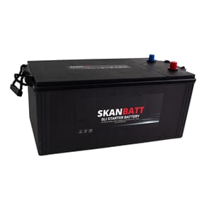 SKANBATT SLI Startbatteri 12V 230AH 1200CCA (518x276x218)+V