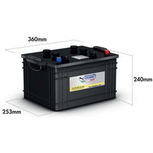 Vipiemme Promotive Black Batteri 12V 135AH 680CCA
