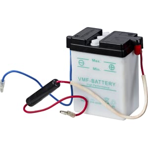 MC batteri 6V 2Ah med ledning - 6N2-2A