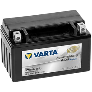 VARTA AGM MC Batteri 12V 6AH 105CCA +venstre YTX7A (FA)