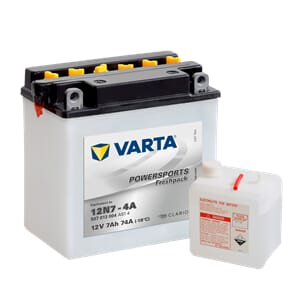 VARTA MC Batteri 12V 7AH 74CCA (137x75x134mm) +venstre 12N7-