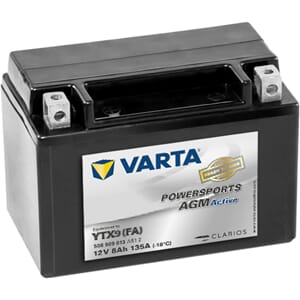 VARTA AGM MC Batteri 12V 8AH 135CCA  YTX9 (FA)