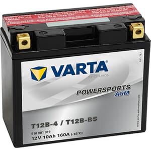 VARTA AGM MC Batteri 12V 10AH 160CCA (151x70x131mm) +venstre