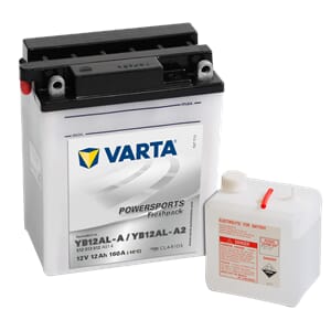 Varta MC 12V 12AH 160CCA Std Batteri (136x82x161mm) +høyre
