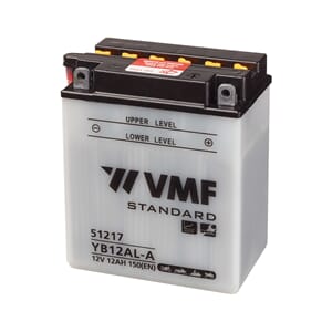 VMF  Batteri 12V 12AH 150CCA (135x81x161) +høyre | YB12-AL-A