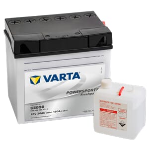 VARTA MC Batteri 12V 30AH 180CCA (186x130x171mm) +høyre