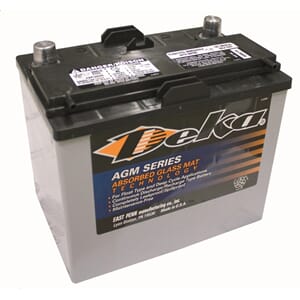 DEKA AGM Startbatteri 12V 31AH 320CCA  +høyre (Miata)