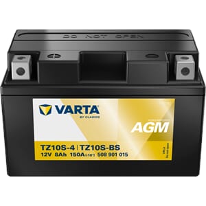 Varta MC 12V 8AH 150CCA AGM Batteri YTZ10-BS +V
