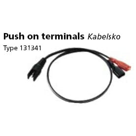 Mascot push on terminals 131341