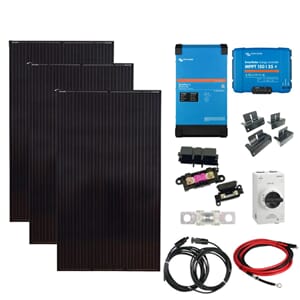 SB/VICTRON Kraftpk 230V 3000VA - 1230W (3x410W) Solceller