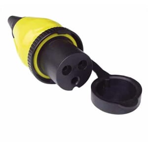 Plug 32A/250Vac (2p/3w) for Power Inlet 32A