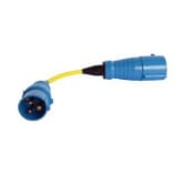 Adapter Cord 16A to 32A/250V CEE/CEE