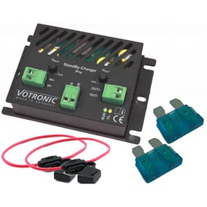 Pakke for lading av start 8A Votronic Pro m/kabelkit - DC/DC