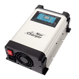 NOR CHARGER Pro Elektronisk Batterilader 24V 30A - 2 Kanaler