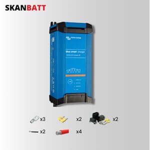 SKANBATT Ladepakke  Victron BlueSmart IP22 12V 15A 3-kanaler