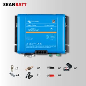 SKANBATT Ladepakke Victron Phoenix Smart IP43 12V50A 3-kanal