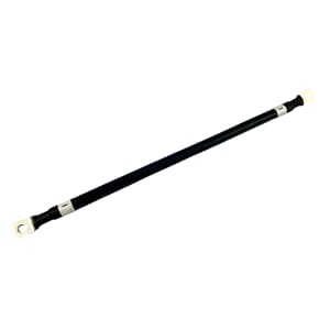 Batterikabel 50mm2 med 8mm øyer 40cm - MINUS
